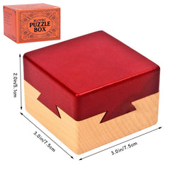 Blovec Impossible Dovetail Box side detail shows smooth wooden finish.