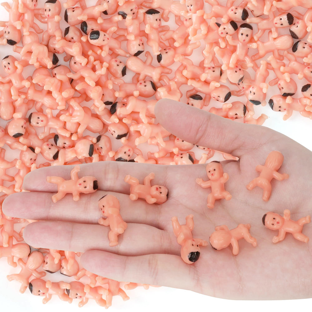 Blowata small plastic babies ideal for ice cube games and desserts.