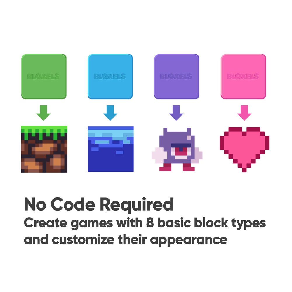 Bloxels app interaction brings board designs to life with a tap