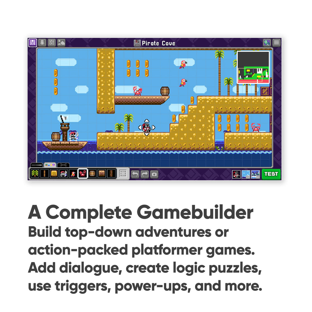 Bloxels arcade publish lets kids share finished games with friends