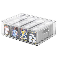 BluBrk storage box front view shows a clear display that keeps your collection visible and organized.