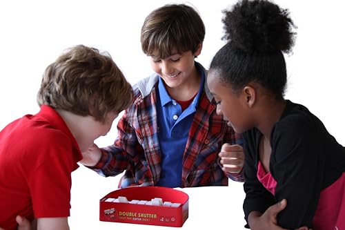 Blue Orange Double Shutter family game in hands, ready for friendly competition.
