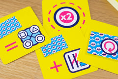 Blue Orange Next Station London station card reveal during solo or group play.