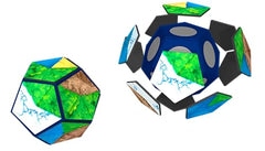 Blue Orange tile placement demonstrates drafting strategy on a growing world