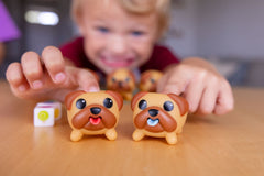 Blue Orange Tongues Out! encourages color learning and memory practice at home or in class.