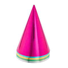 BLUE PANDA party hats durable paper construction supports active celebrations.