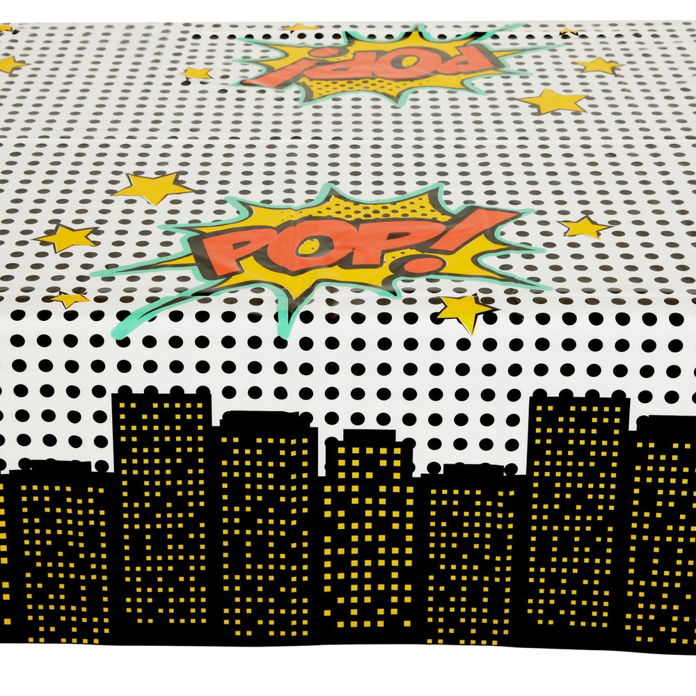 Blue Panda 54-by-108-inch fit covers long tables with a 6-inch overhang.