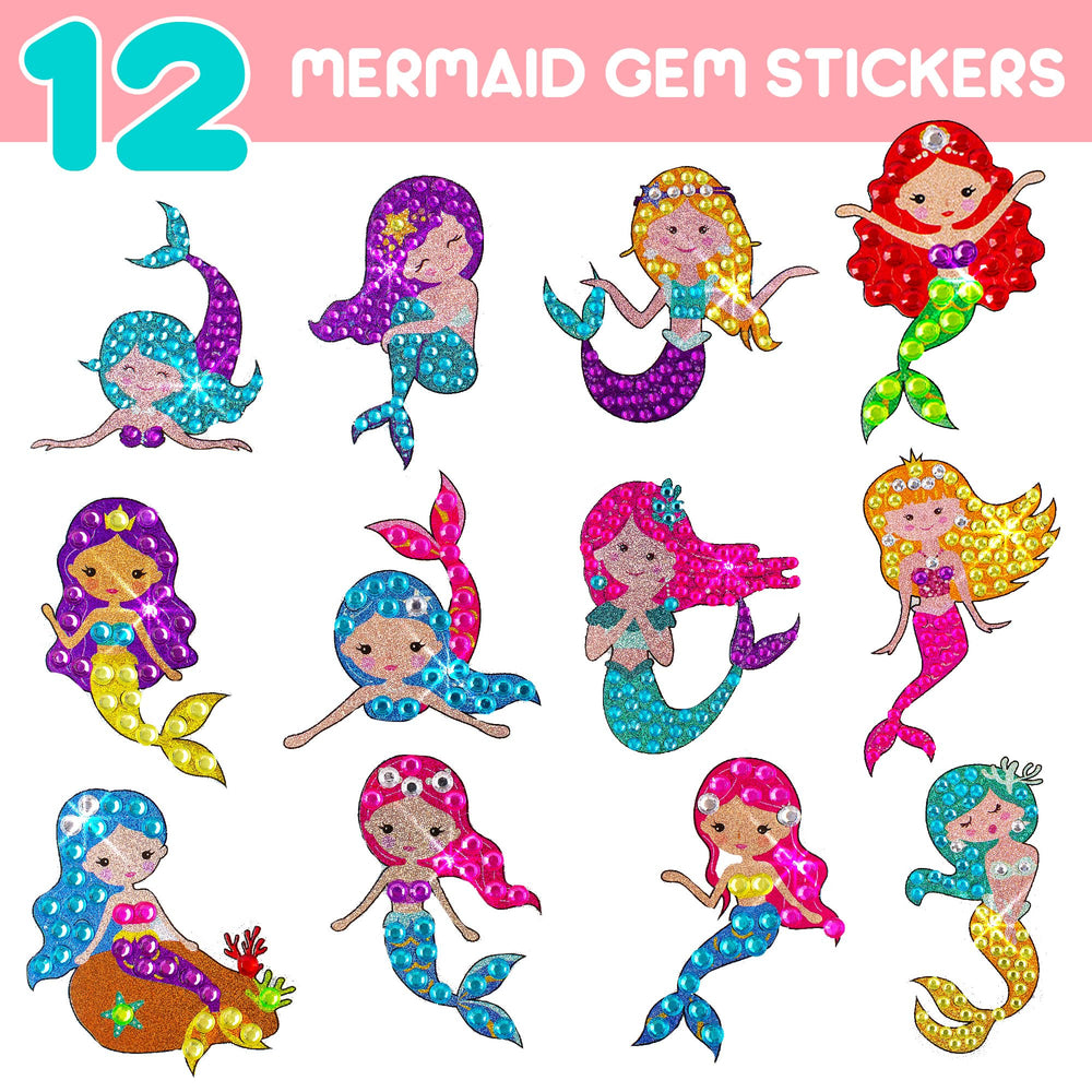 Blue Squid Mermaid Diamond Art sun catchers: brighten windows with shimmering color.