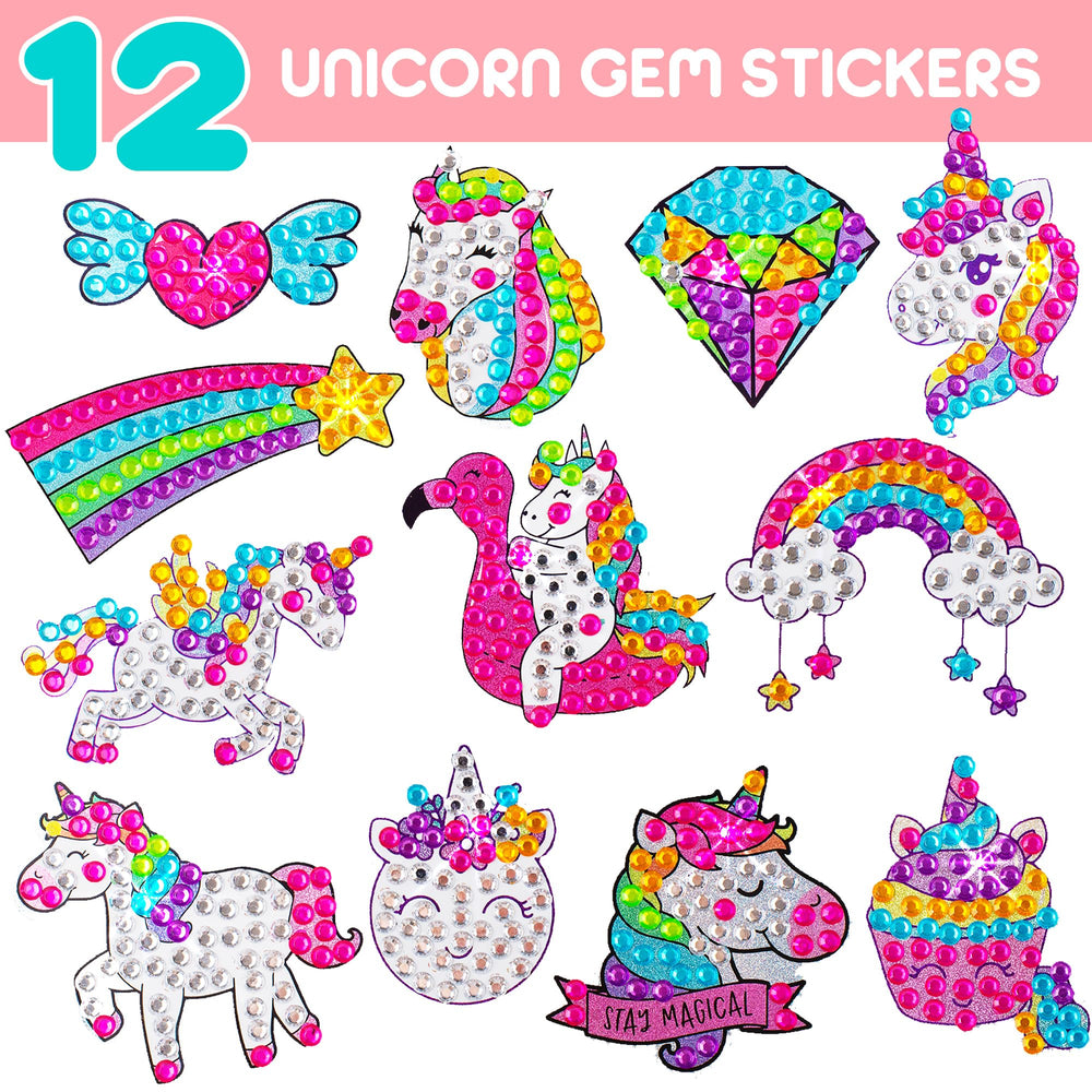 Blue Squid Unicorn Diamond Art Kit versatile keychains for fun gifts