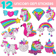 Blue Squid Unicorn Diamond Art Kit versatile keychains for fun gifts