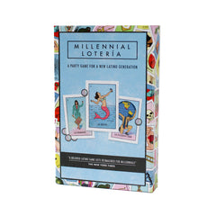 Blue Star Press Millennial Lotería card set for nostalgic, laughter-filled family game nights.