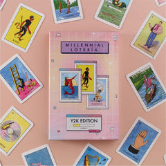 Blue Star Press Millennial Lotería Y2K flip phone card triggers retro stories