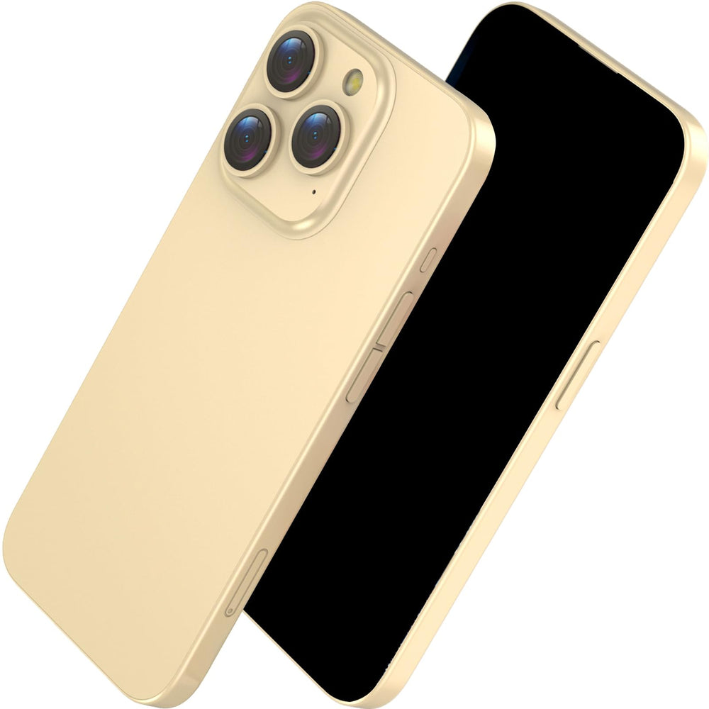 Blue Union fake phone prop with realistic feel for photos.