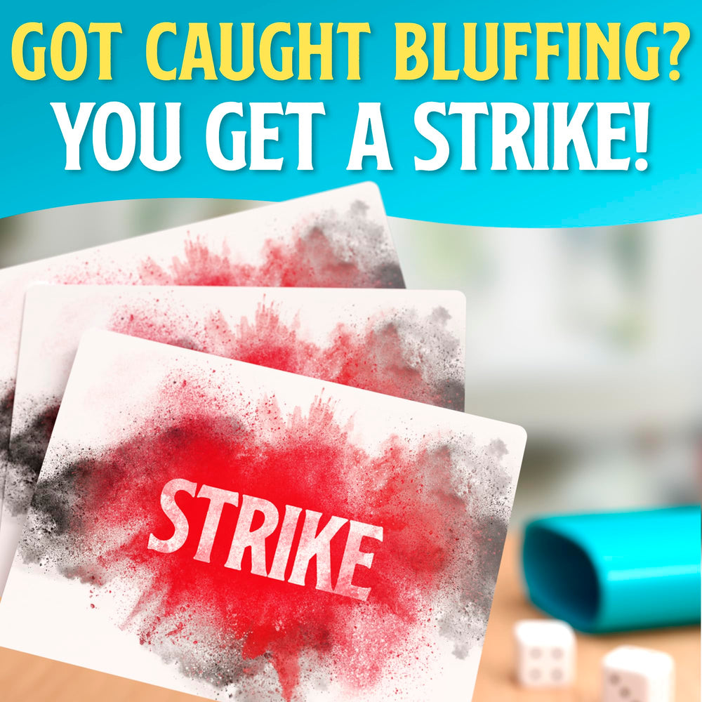 Blue Wasatch Bamboozled family game night moment with kids and adults.