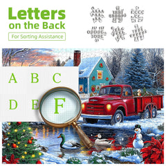 Blueforest puzzle image shows ducks by a pond for mindful, relaxing sessions.