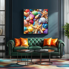 Blueforest 20x20 inch puzzle layout invites immersive concentration