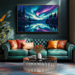 Blueforest puzzle assembly night scene promotes quiet concentration during evenings.
