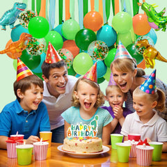 Bluegogo latex balloons provide durable, vivid party decoration