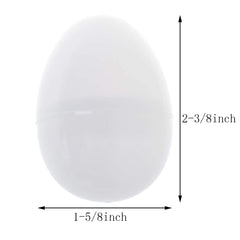 BlueMart blank Easter egg cover enables secure, detachable decoration and filling.