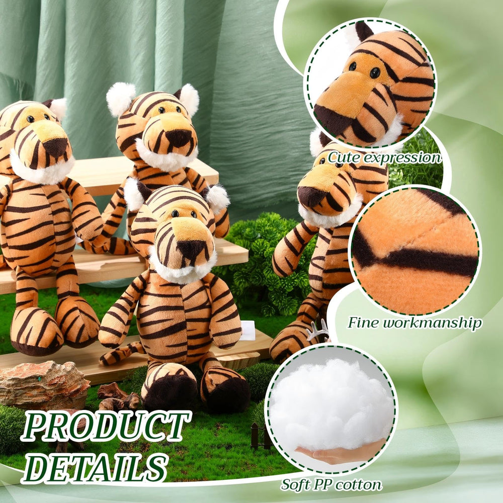 Blueweenly tiger bedroom decor adds cute jungle vibes for kids' spaces