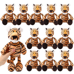 Blueweenly Tigers stuffed animals set of 12 for cuddles and room decor
