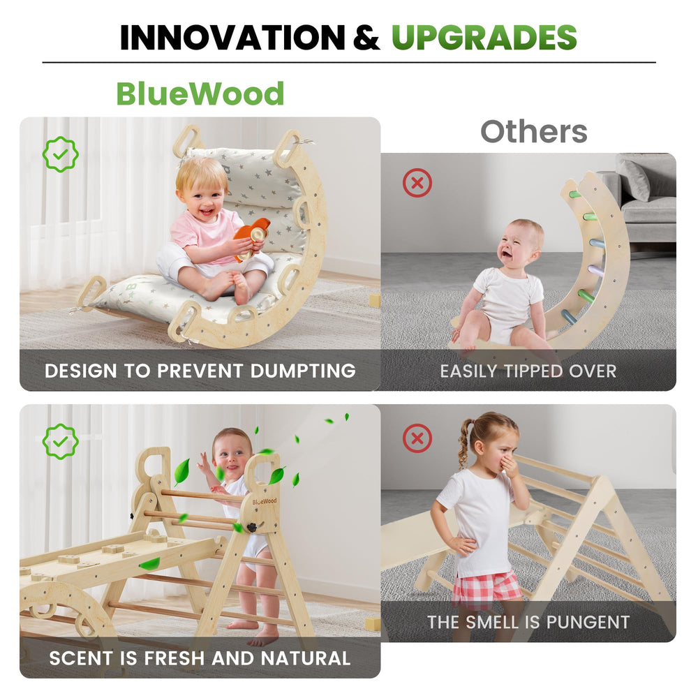 BlueWood Cushion Aurora: comfortable padding for longer play sessions.