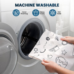 BlueWood cushion easy-care design is machine washable for quick cleaning.
