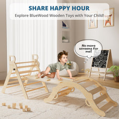 BlueWood colorful design enriches a vibrant, learning-friendly play space