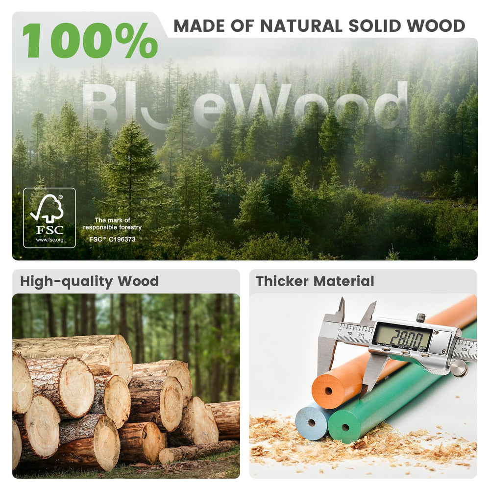 BlueWood Pikler Triangle Gift Growth – ideal gift to support toddler development.