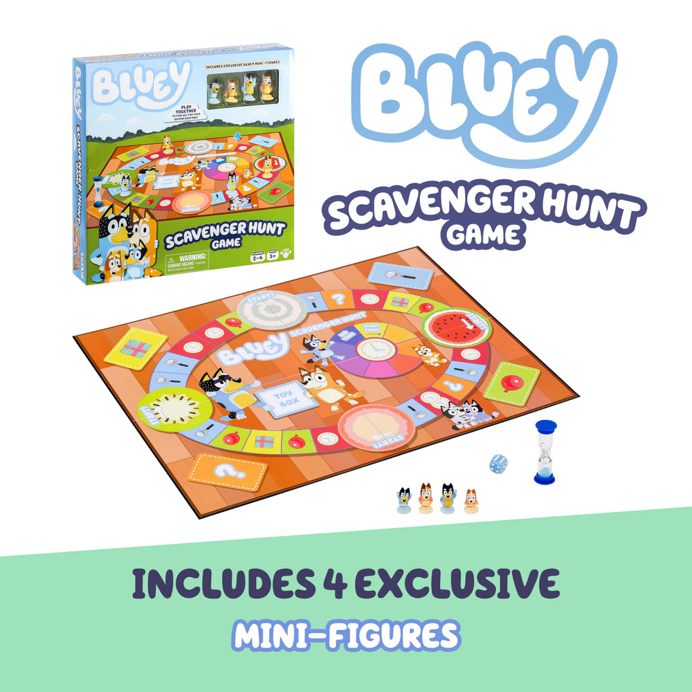 Bluey 2 to 4 players enjoy a cooperative, cozy play session