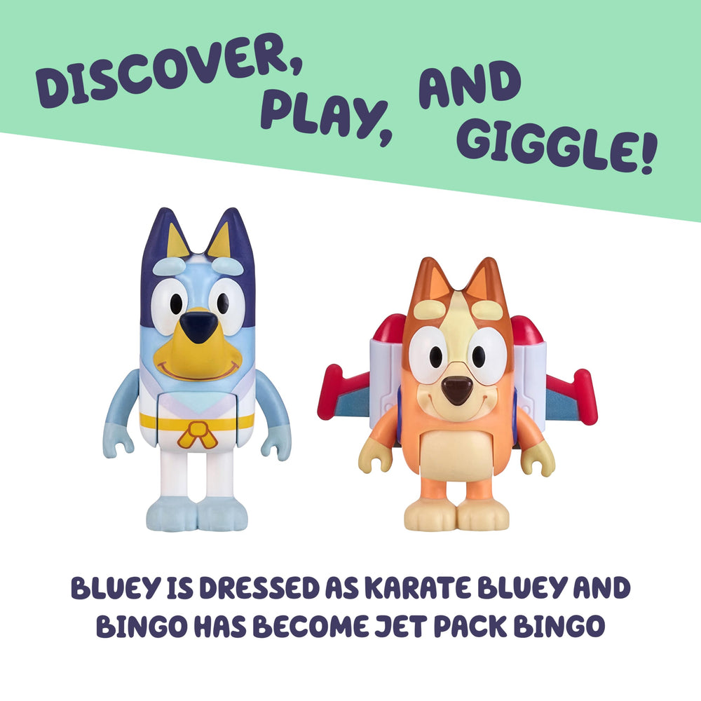 Bluey Action Heroes detailed-figures invite immersive pretend-play.