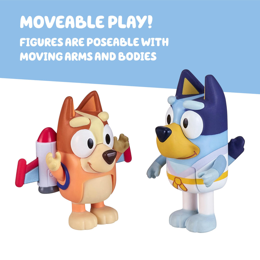 Bluey Action Heroes gift-ready-packaging makes a perfect present.