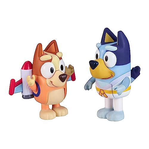 Bluey Action Heroes two-pack-figures deliver durable, portable play for kids.