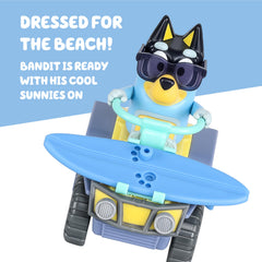 Bluey Bandit poseable figure in action-ready pose supports storytelling.