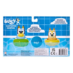 Bluey Bingo toy ready for imaginative bath play and splashes