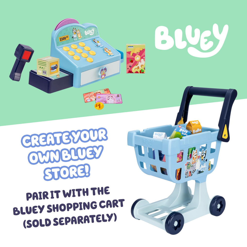 Bluey buttons produce music and phrases to enhance roleplay.