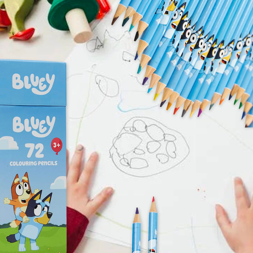 Bluey Colouring Pencils gift pack ideal for birthdays