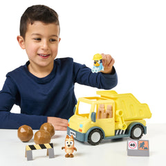 Sticker sheet for decorating the truck and figures