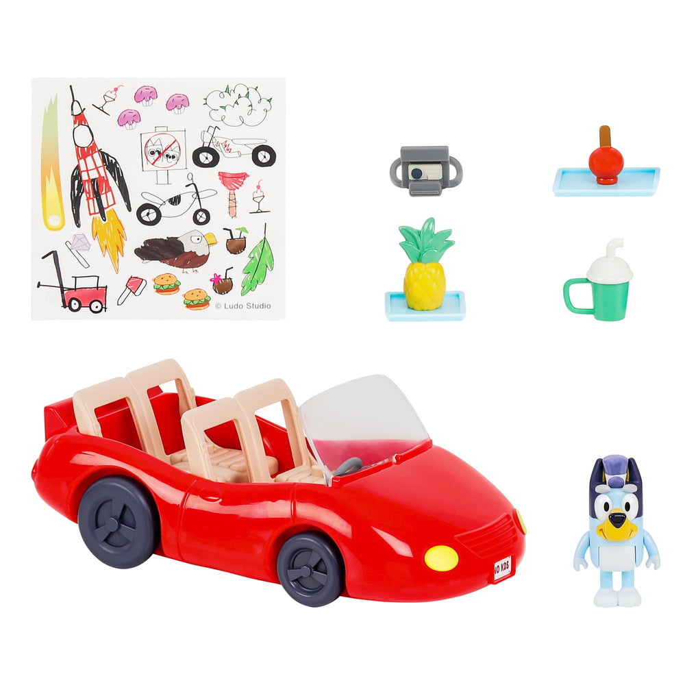 Bluey Escape Convertible toy car ready for imaginative road trips