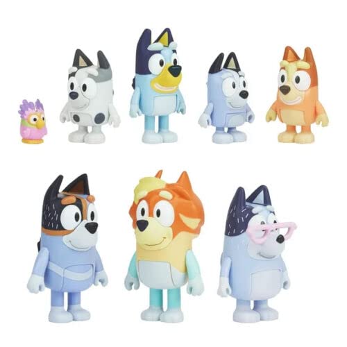 Bluey Extended Heeler Pack Bingo figure poseable for creative role-play.