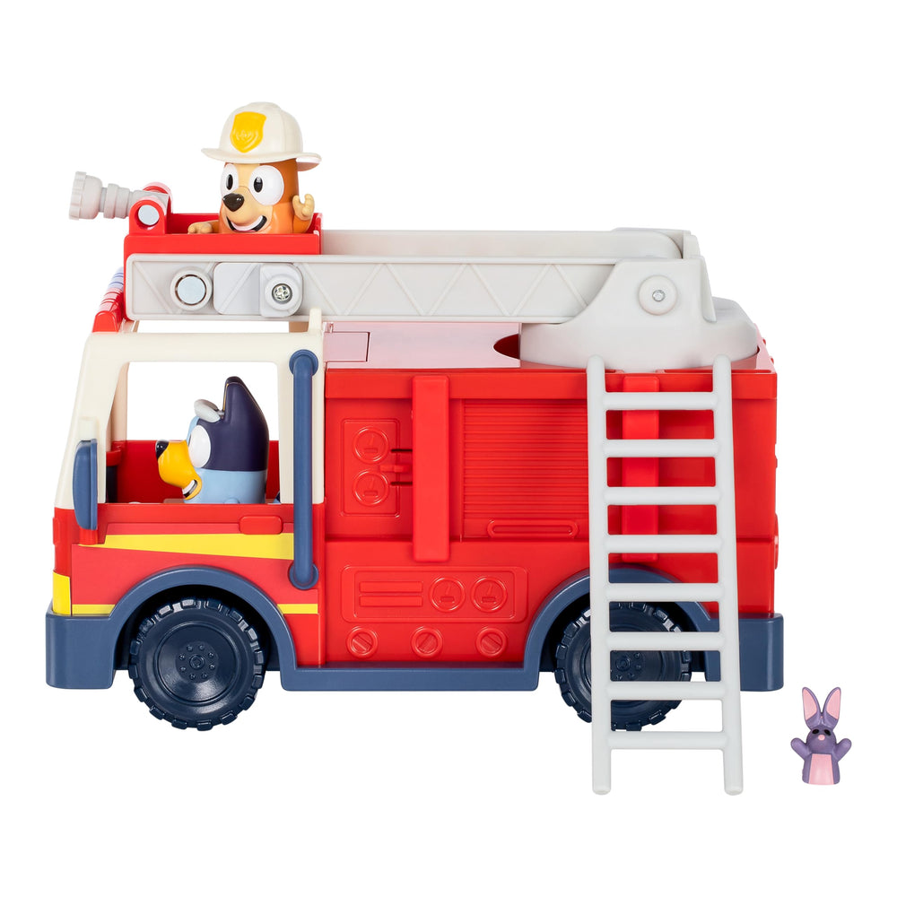 Bluey firetruck with Bluey and Bob Bilby for buddy adventures
