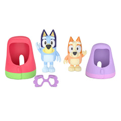 Bluey 2-pack figures provide tactile fun and visual appeal for kids.