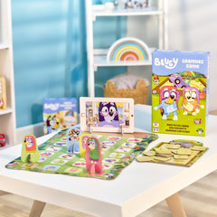 Bluey Grannies Game Bluey Bingo characters, familiar faces enhance family play.