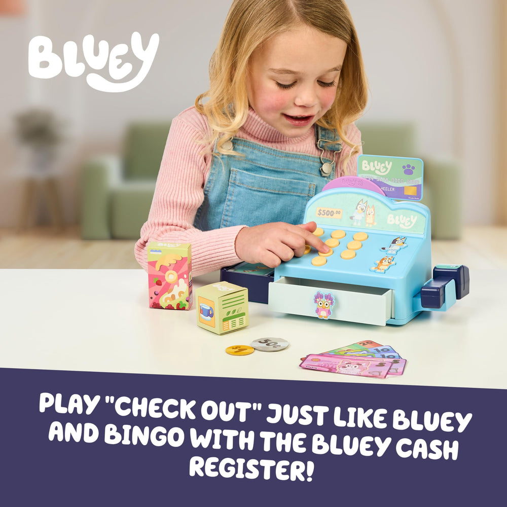 Bluey interactive scanner for seamless item scanning during play.