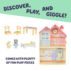 Bluey Mini House toilet adds realistic detail for daily pretend routines.