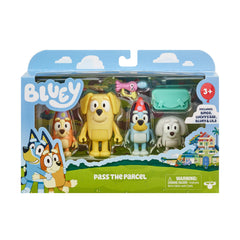 Bluey Pass the Parcel bluey figure inspires imaginative play