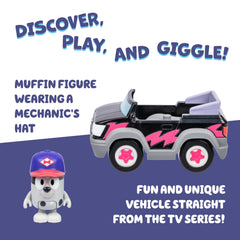 Bluey pizza girls car features durable construction for everyday toddler play.