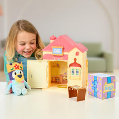 Sticker sheet lets kids personalize Bluey’s house.