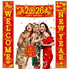 Blulu 2026 banner 12x40 highlights the year with eye catching charm