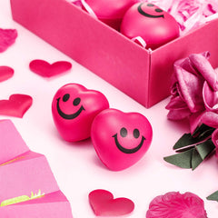 Blulu 30-pack pink stress balls ideal for rewards and party favors.